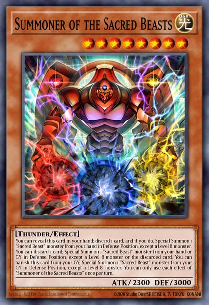 Summoner of the Sacred Beasts, Chaos Origins CORI-EN008