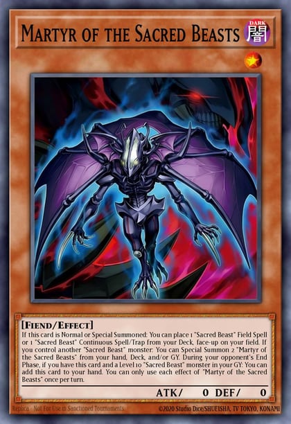 Martyr of the Sacred Beasts, Chaos Origins CORI-EN009