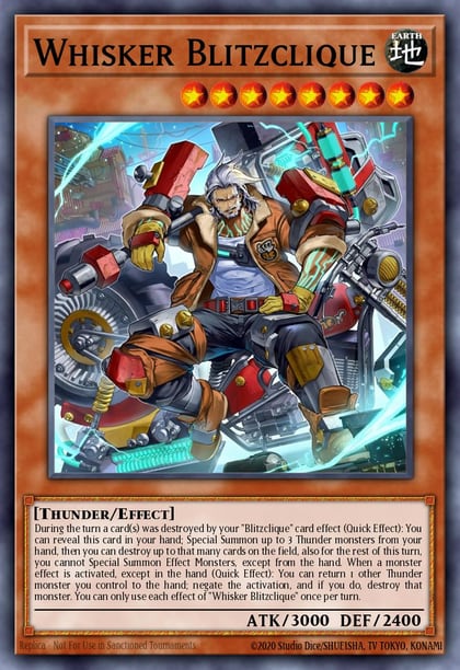Whisker Blitzclique (Starlight Rare), Chaos Origins CORI-EN010