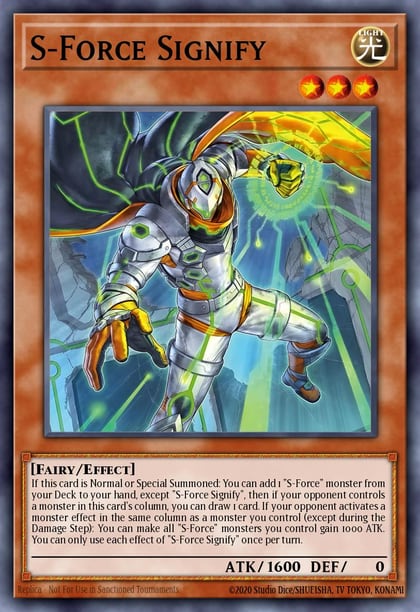 S-Force Signify, Chaos Origins CORI-EN020