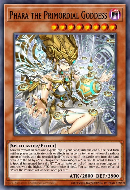 Phara the Primordial Goddess (Starlight Rare) (Extended Art), Chaos Origins CORI-EN022