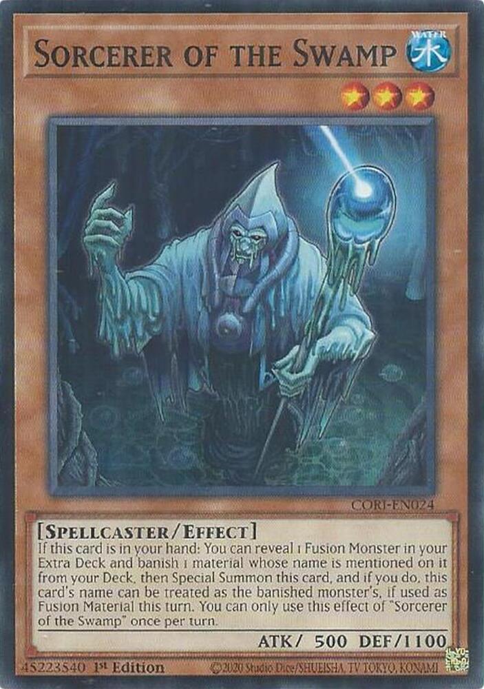 Sorcerer of the Swamp, Chaos Origins CORI-EN024