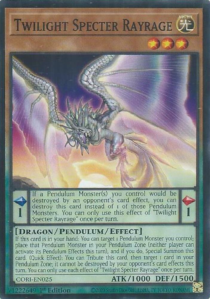 Twilight Specter Rayrage, Chaos Origins CORI-EN025