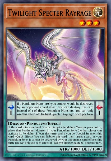 Twilight Specter Rayrage, Chaos Origins CORI-EN025