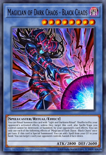 Magician of Dark Chaos - Black Chaos (Secret Rare), Chaos Origins CORI-EN027