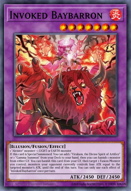 Invoked Baybarron, Chaos Origins CORI-EN031