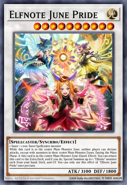 Elfnote June Pride (Starlight Rare), Chaos Origins CORI-EN035