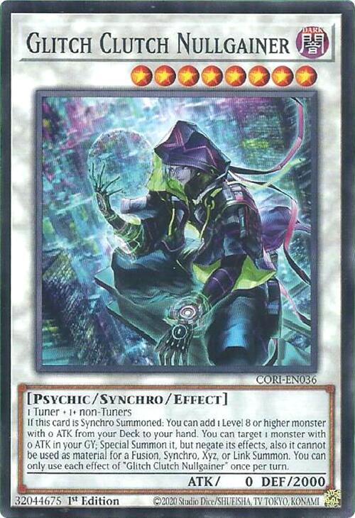 Glitch Clutch Nullgainer, Chaos Origins CORI-EN036
