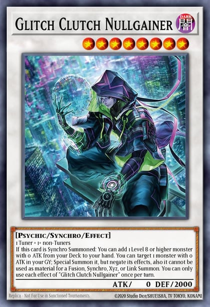 Glitch Clutch Nullgainer, Chaos Origins CORI-EN036