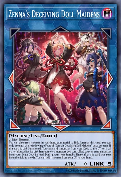 Zenna's Deceiving Doll Maidens (Starlight Rare), Chaos Origins CORI-EN043