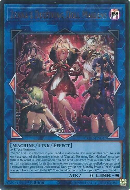 Zenna's Deceiving Doll Maidens, Chaos Origins CORI-EN043