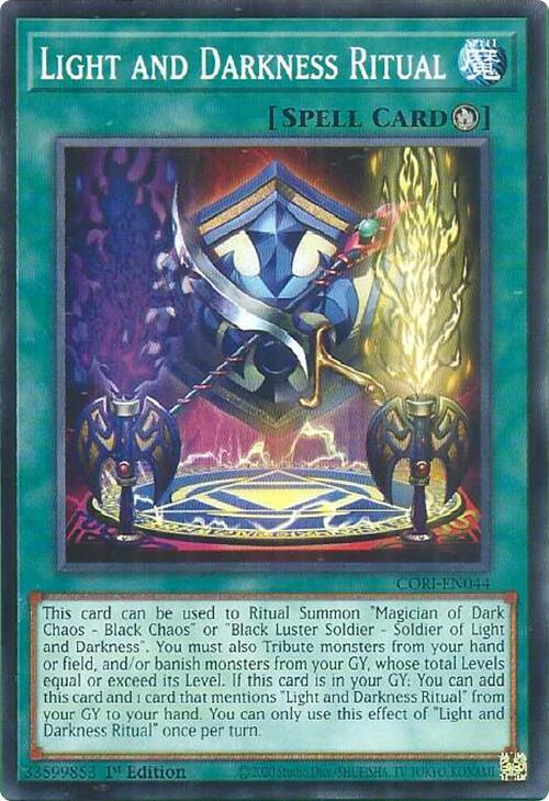 Light and Darkness Ritual, Chaos Origins CORI-EN044