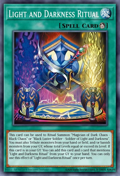 Light and Darkness Ritual, Chaos Origins CORI-EN044