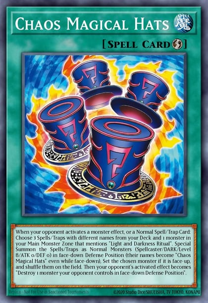 Chaos Magical Hats (Starlight Rare), Chaos Origins CORI-EN046