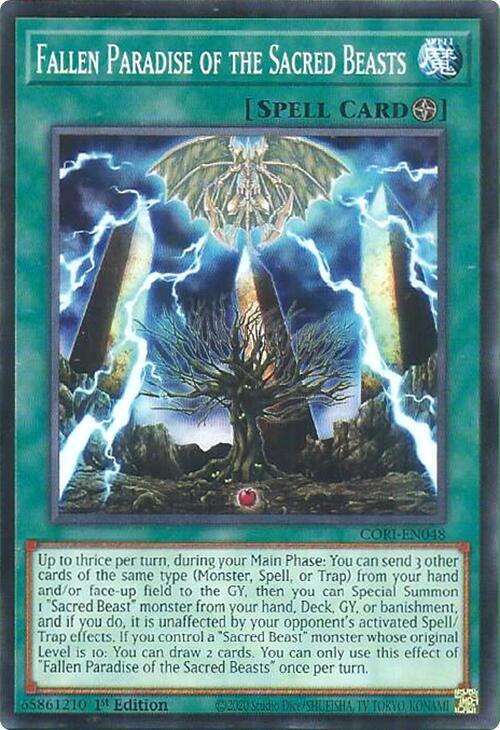 Fallen Paradise of the Sacred Beasts, Chaos Origins CORI-EN048