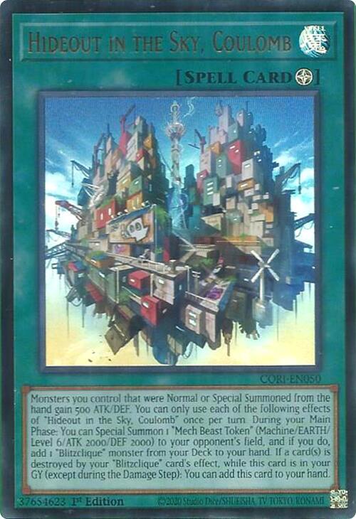 Hideout in the Sky, Coulomb, Chaos Origins CORI-EN050