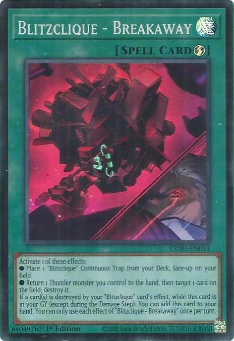 Blitzclique - Breakaway, Chaos Origins CORI-EN051