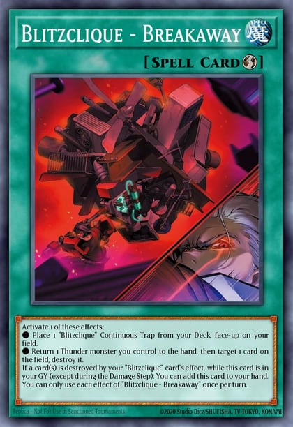 Blitzclique - Breakaway, Chaos Origins CORI-EN051