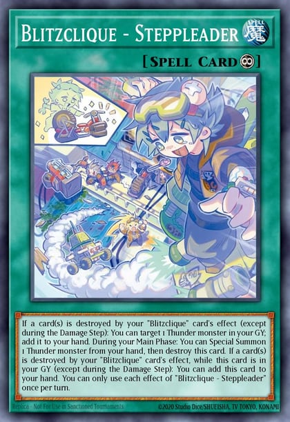 Blitzclique - Steppleader, Chaos Origins CORI-EN052