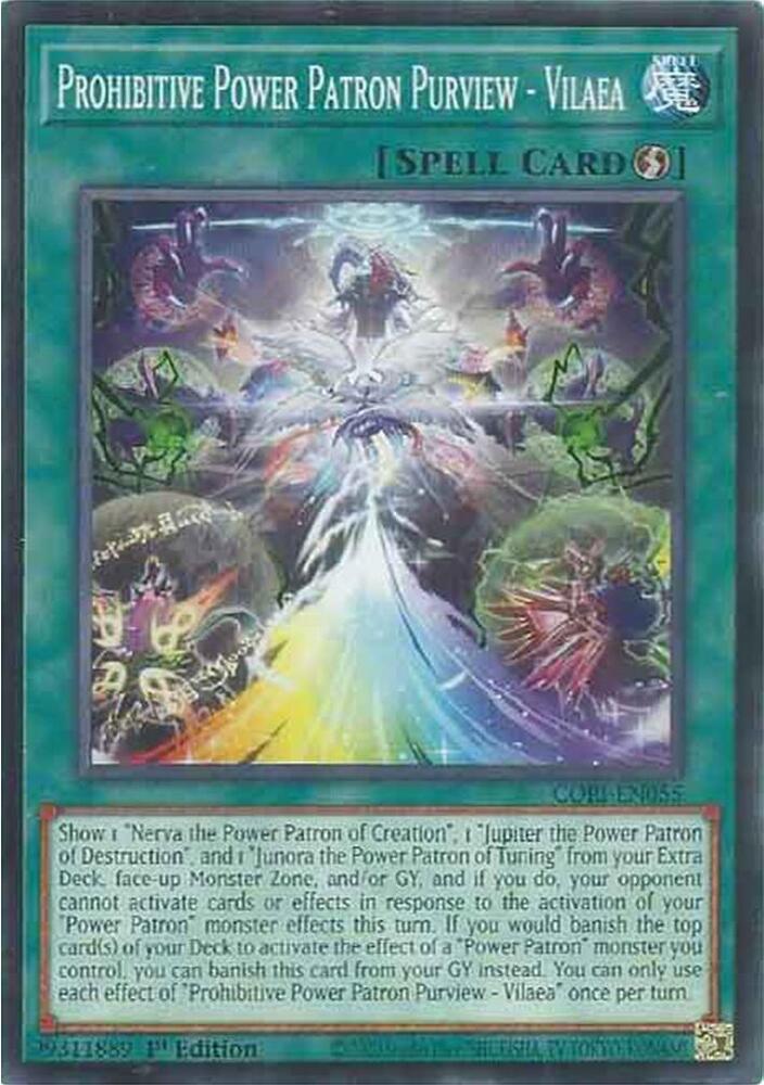 Prohibitive Power Patron Purview - Vilaea, Chaos Origins CORI-EN055
