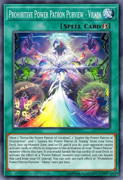 Prohibitive Power Patron Purview - Vilaea, Chaos Origins CORI-EN055