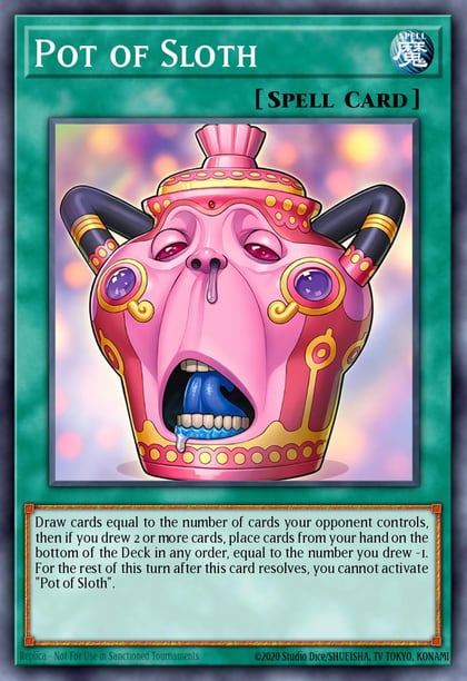 Pot of Sloth (Starlight Rare), Chaos Origins CORI-EN061