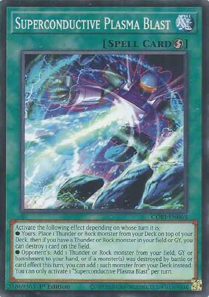 Superconductive Plasma Blast, Chaos Origins CORI-EN063