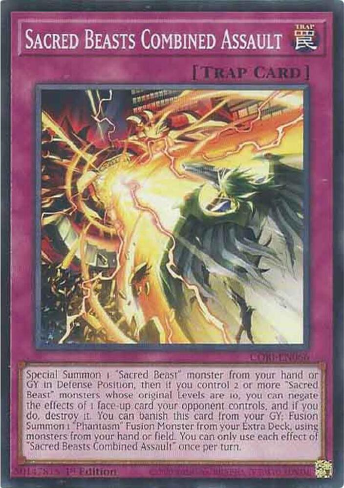 Sacred Beasts Combined Assault, Chaos Origins CORI-EN066