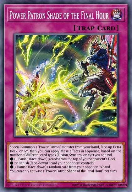 Power Patron Shade of the Final Hour, Chaos Origins CORI-EN071