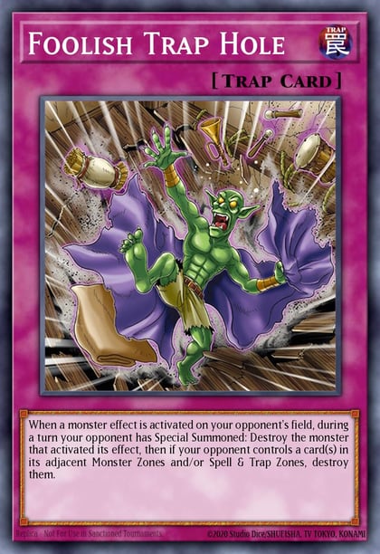 Foolish Trap Hole, Chaos Origins CORI-EN077