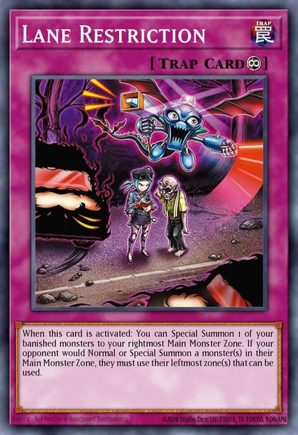 Lane Restriction, Chaos Origins CORI-EN078