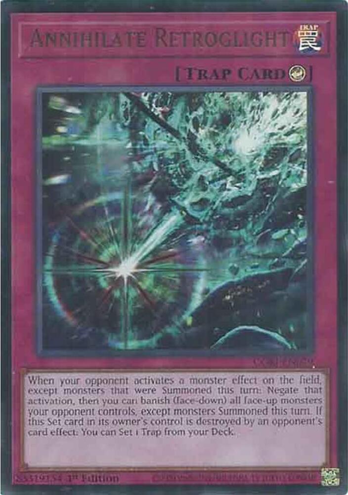 Annihilate Retroglight, Chaos Origins CORI-EN079