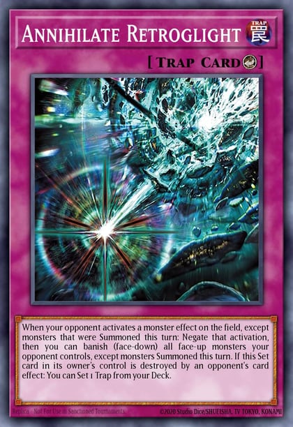Annihilate Retroglight, Chaos Origins CORI-EN079