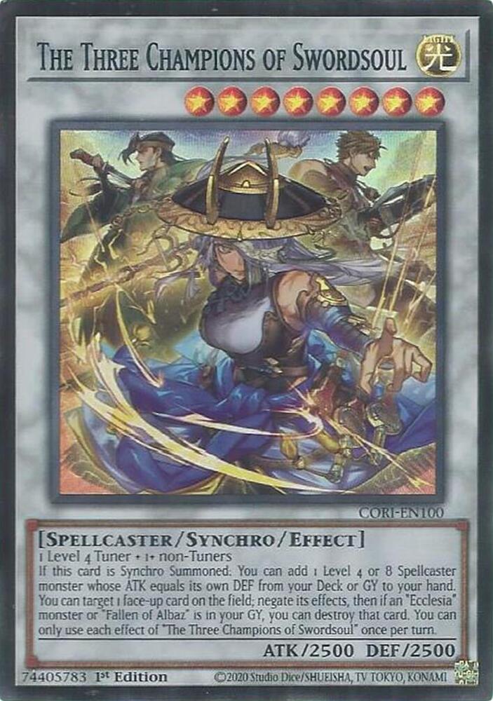 The Three Champions of Swordsoul, Chaos Origins CORI-EN100