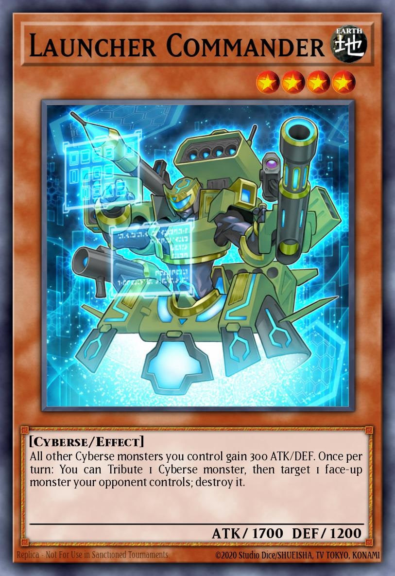 Launcher Commander, Code of the Duelist COTD-EN004