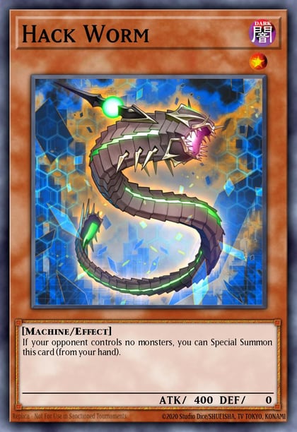 Hack Worm, Code of the Duelist COTD-EN012