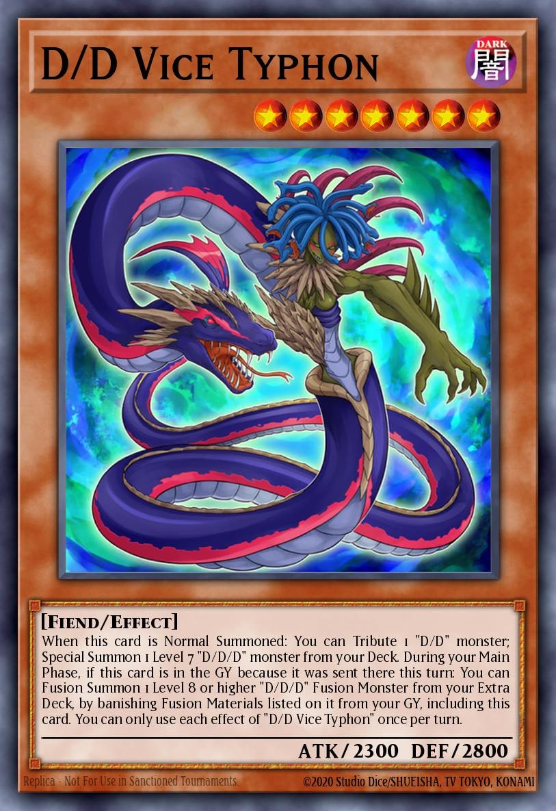 D/D Vice Typhon, Code of the Duelist COTD-EN017