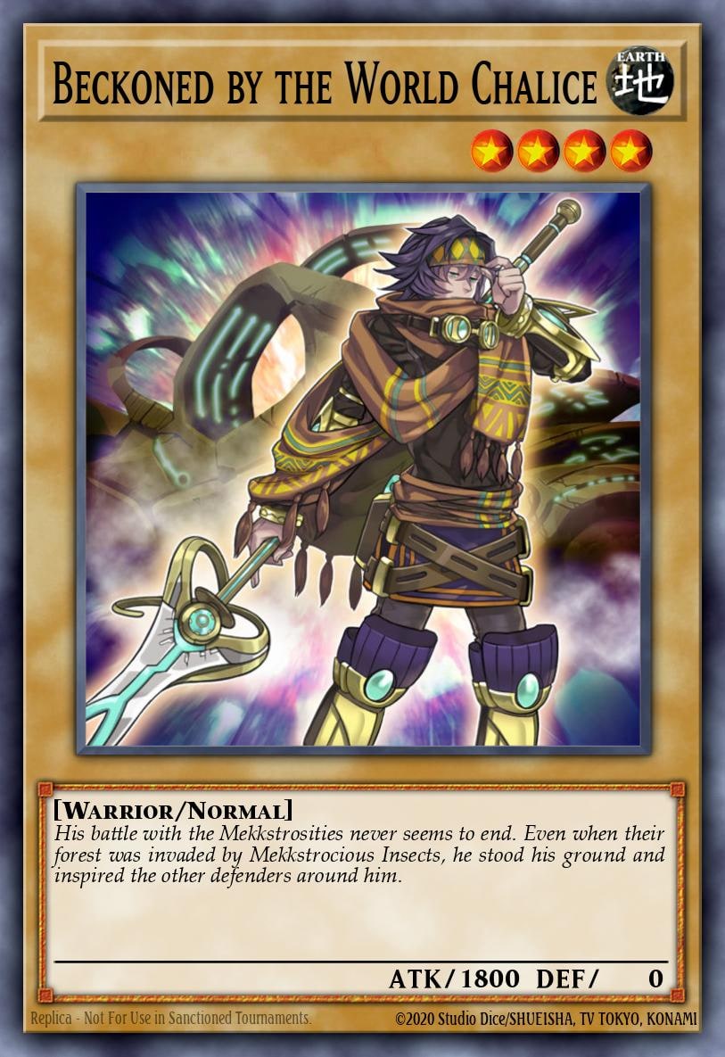 Beckoned by the World Chalice, Code of the Duelist COTD-EN020