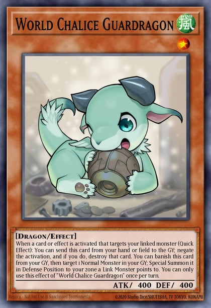 World Chalice Guardragon, Code of the Duelist COTD-EN021