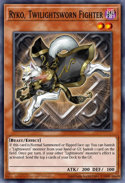Ryko, Twilightsworn Fighter, Code of the Duelist COTD-EN027
