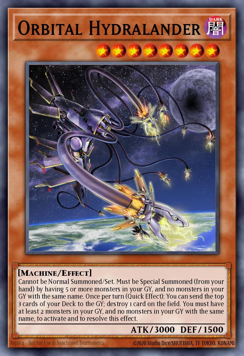 Orbital Hydralander, Code of the Duelist COTD-EN035