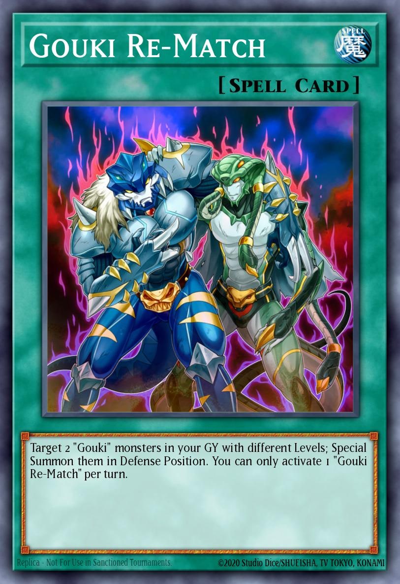 Gouki Re-Match, Code of the Duelist COTD-EN054