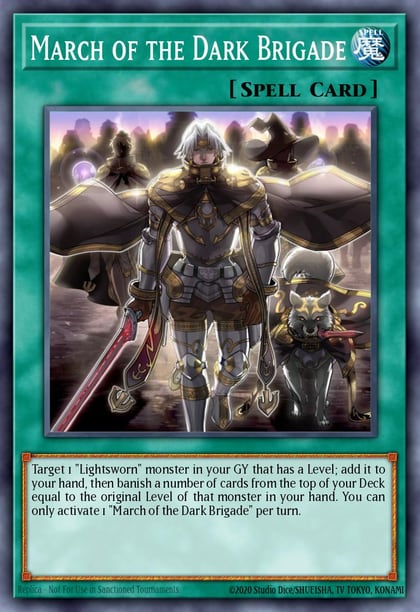March of the Dark Brigade, Code of the Duelist COTD-EN059