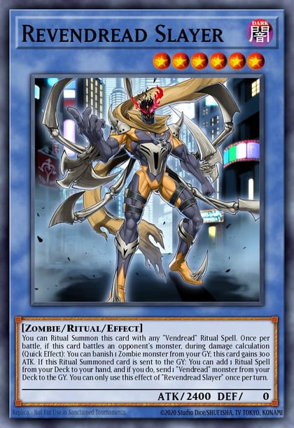 Revendread Slayer, Code of the Duelist COTD-EN082