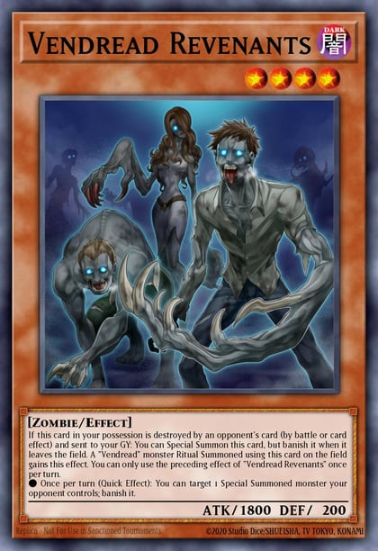 Vendread Revenants, Code of the Duelist COTD-EN083