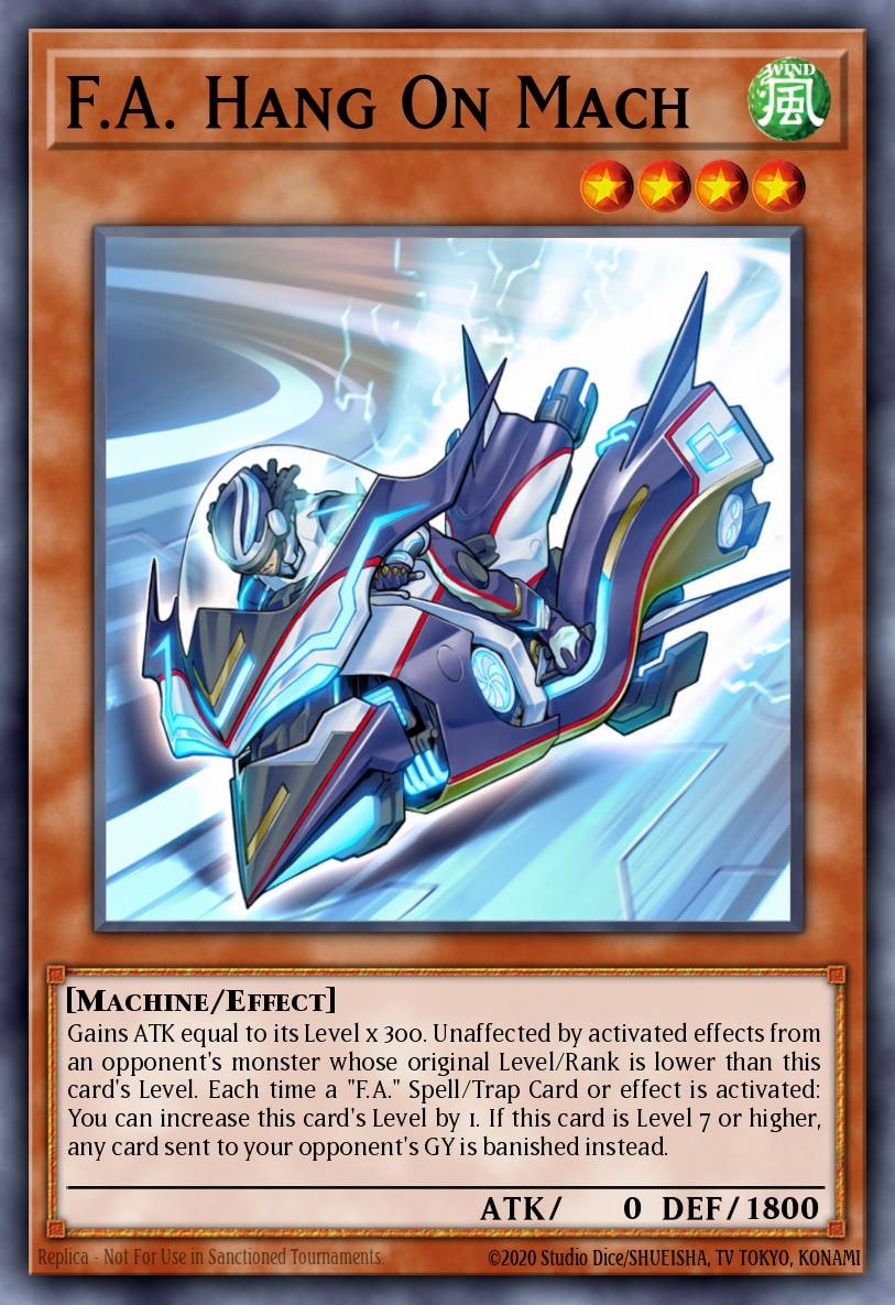 F.A. Hang On Mach, Code of the Duelist COTD-EN087