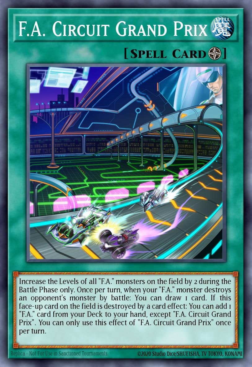 F.A. Circuit Grand Prix, Code of the Duelist COTD-EN088