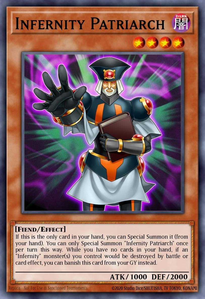 Infernity Patriarch, Code of the Duelist COTD-EN091