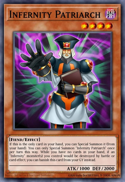 Infernity Patriarch, Code of the Duelist COTD-EN091