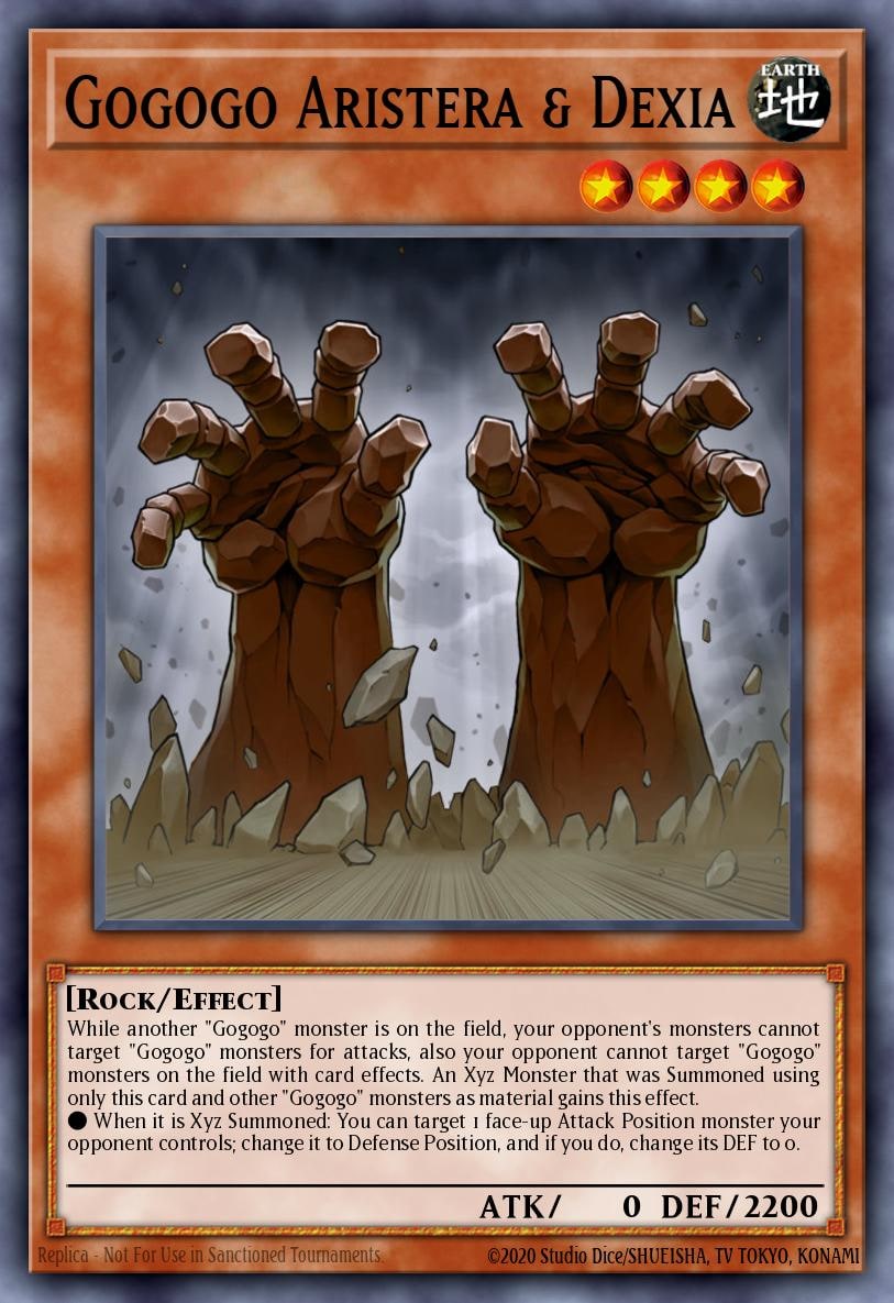 Gogogo Aristera & Dexia, Code of the Duelist COTD-EN092
